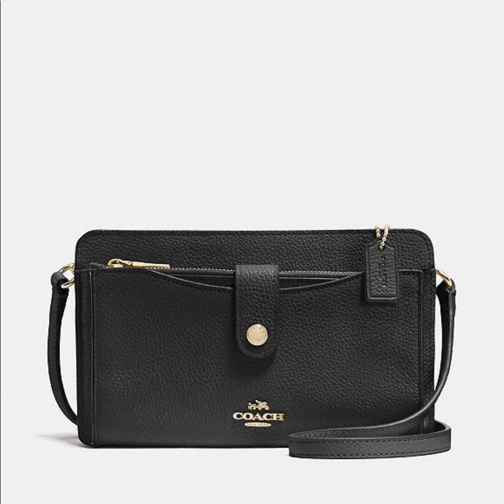 Pop up coach crossbody